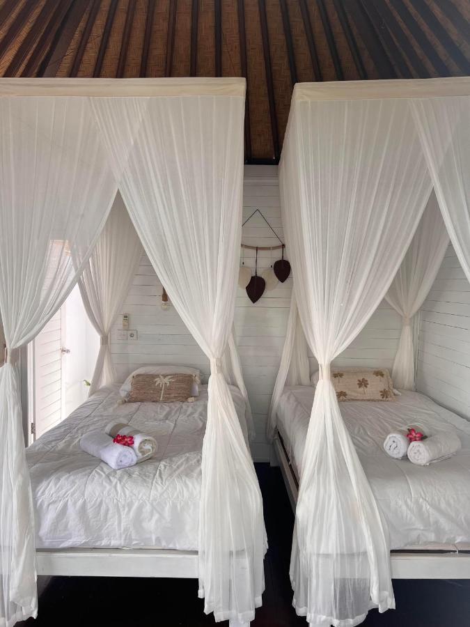Mista Ceningan'S Beach Bungalows Previously The Kubu 221 Lembongan Extérieur photo